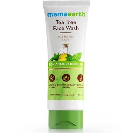 Mama Earth Oil Control Tea Tree & Neem Facewash